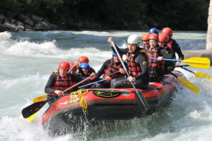 rafting pays basque activite seminaire convention