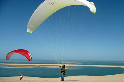 parapente dune du pyla bassin arcachon séminaires