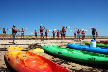 activité ile de ré séminaire kayak canoe