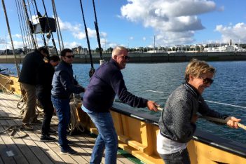 Sortie bateau brest activite seminaire