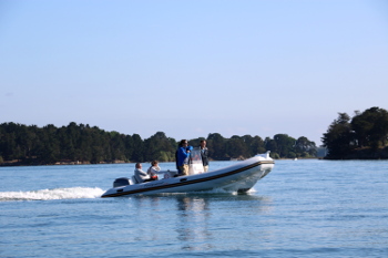 rallye zodiac bretagne golfe du morbihan seminaire